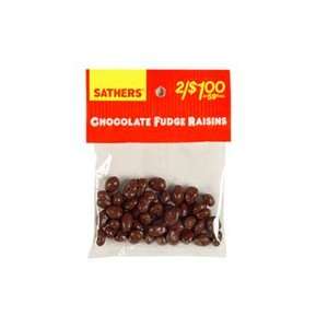  Sathers Chocolate Covered Raisins   1.5 Oz, 12 ea Health 