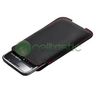 Slide Leather Pouch Case Skin Cover for Samsung Galaxy S 2 Epic 4G 