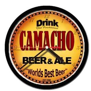  CAMACHO beer and ale cerveza wall clock 