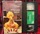 christmas eve on sesame street video vhs free us 1st cl trusted 10 