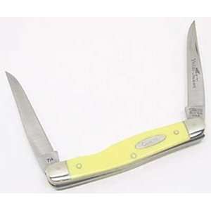  Camillus Specialty Knives Yellow 2 Blade Muskrat Knife 