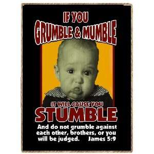   Willl Cause You to Stumble Refrigerator Gift Magnet
