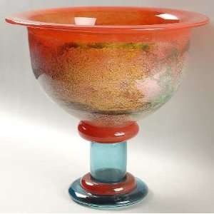  Kosta Boda Can Can Footed Bowl, Crystal Tableware
