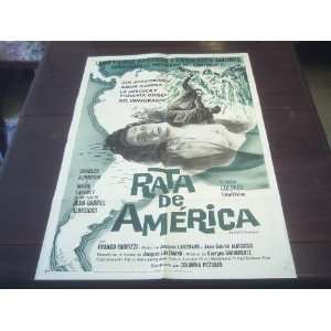  Original Movie Poster Le Rat DAmerique Rat Trap Charles 