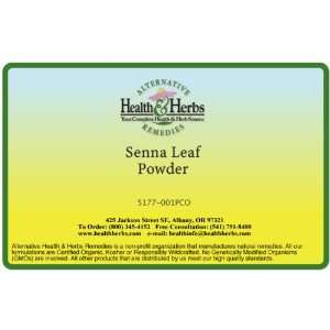  Alternative Health & Herbs Remedies Senna Leaf Powder, 1 