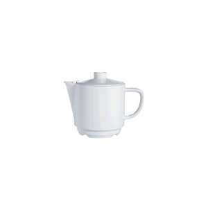 Cardinal Arcoroc Candour White Porcelain 15 Oz. Teapot   R0819  