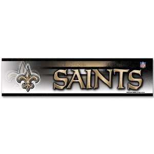    New Orleans Saints Car Auto Bumper Strip Sticker