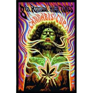  High Times Cannabis Cup Blacklight Poster Print, 23x35 