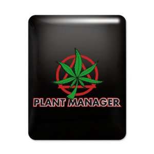  iPad Case Black Marijuana Plant Manager 