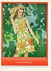 COLORFUL SHIFT DRESS of 1967 Page   Ad   Designer Dorot