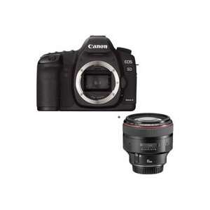  Canon EOS 5D Mark II Digital SLR Camera with EF 85mm f/1 