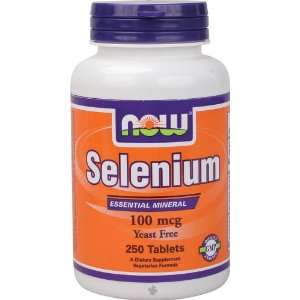  Now Selenium 100mcg, 250 Tablet