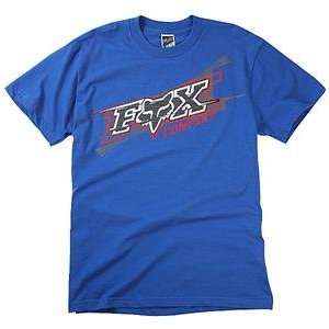    Fox Racing Youth Dash T Shirt   Youth Large/Royal Blue Automotive