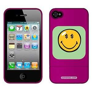  Smiley World Greedy on AT&T iPhone 4 Case by Coveroo  