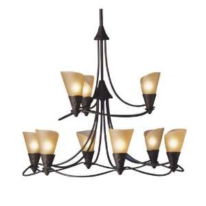 Kichler 2363OI Olde Iron Wyoming Rustic / Country 6 Light Up Lighting 