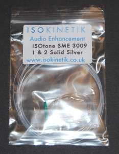 ISOtone solid silver SME internal Rewire 3009 1 & 2 solid silver 