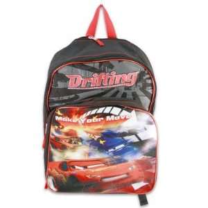  Disney Pixar Cars Drifting Backpack with Hood 15H Toys & Games