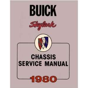  1980 BUICK SKYLARK Service Shop Repair Manual Book 