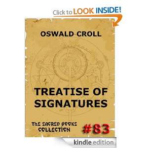 Treatise On Signatures (The Sacred Books) Oswald Croll  