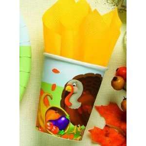  Turkey Time Paper Cups 8ct