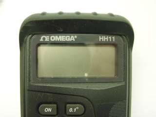 Omega HH11 Single Output Handheld Digital Thermometer  