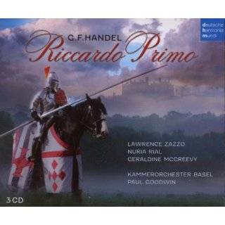 Handel Riccardo Primo by George Frideric Handel, Paul Goodwin 