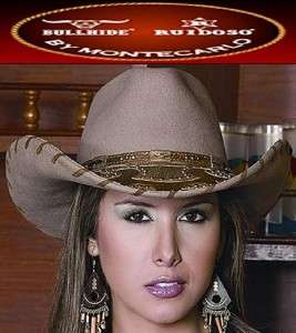 NWT Montecarlo BULLHIDE Wool Ladies ULTIMATE COWGIRL Western Cowboy 