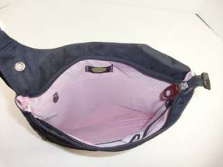 Mosey Life Black And Pink Gadabout Slim Cross Body Authentic Handbag 