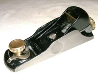 Stanley No 60 1/2A low angle block plane, with adjustable mouth, depth 