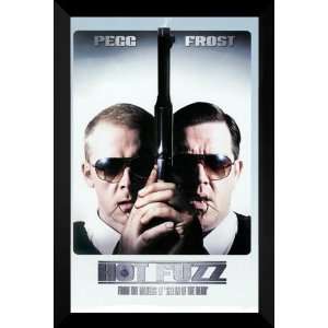    Hot Fuzz FRAMED 27x40 Movie Poster Simon Pegg