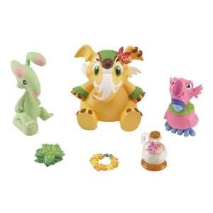  NeoPets 2 Vinyl Figures and Accessories 3 Pack Series No 