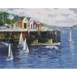  Sailing Class by Jacqueline Penney. Best Quality Art 