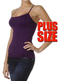 Plus Size Lot of 3 Camisole Tank Women Top Strap Cami  