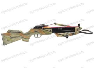 150 lbs Camo Hunting Crossbows+Arrows+ Scope+Laser+Tip  