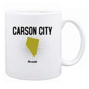   Carson City Usa State   Star Light  Nevada Mug Usa City Home