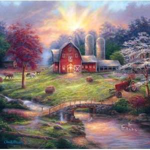  Farm Country Anticipation of the Day Ahead 1000 Pc Puzzle 