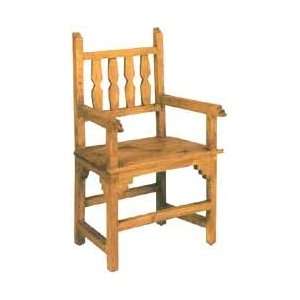  Nuevo Mexico Pine Wood Arm Chair