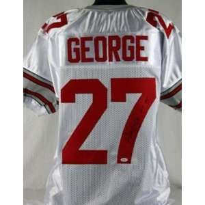 Eddie George Autographed Uniform   Authentic   Autographed NFL Jerseys 