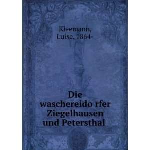   ?rfer Ziegelhausen und Petersthal Luise, 1864  Kleemann Books