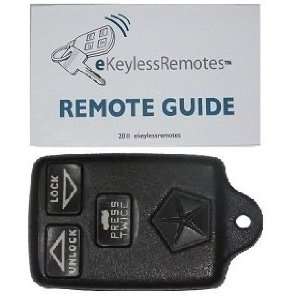   With Do It Yourself Programming + eKeylessRemotes Guide Automotive