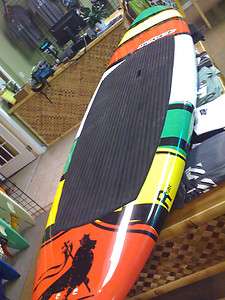 NEW ROGUE STAND UP PADDLE BOARD ALL WATER RASTA 11 SUP S.U.P.  