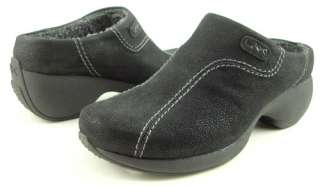 80 ANNE KLEIN KERRY Black Womens Shoes Clogs 6.5  