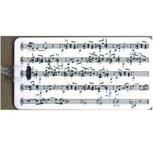  Instrument Case Tag   Music Staves Musical Instruments