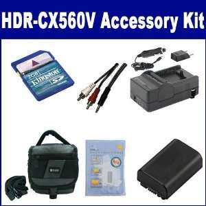  Sony HDR CX560V Camcorder Accessory Kit includes SDM 109 