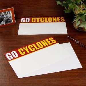  NCAA Iowa State Cyclones 20 Pack Team Slogan Stationery 