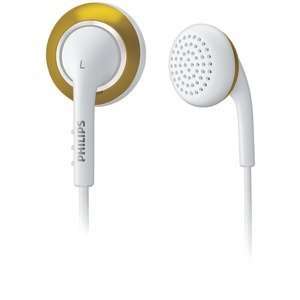  New  PHILIPS SHE2645/27 IPOD NANO® COLOR EARBUDS (WHITE 