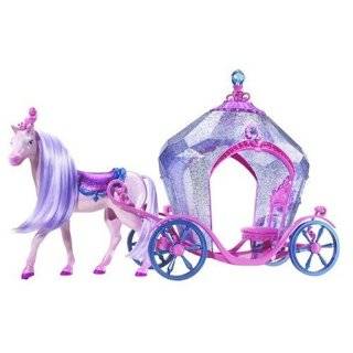 Barbie The Diamond Castle Horse and Carriage by Mattel