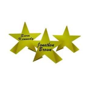  Beistle 50097   Foil Star Place Cards   Pack of 24 Toys 