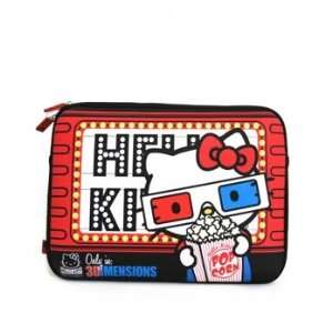   Laptop Case   Sanrio   Hello Kitty Cat Red 3D 13 Bag 