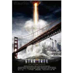  STAR TREK XI 2009 MOVIE POSTER Golden Gate (Size 27x40 